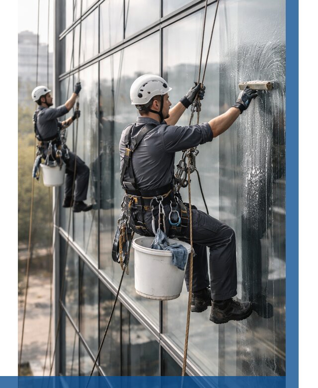 Мойка сплошного остекления в Омске, заказать от 311 р.| ВЫСОТНИК-Омс