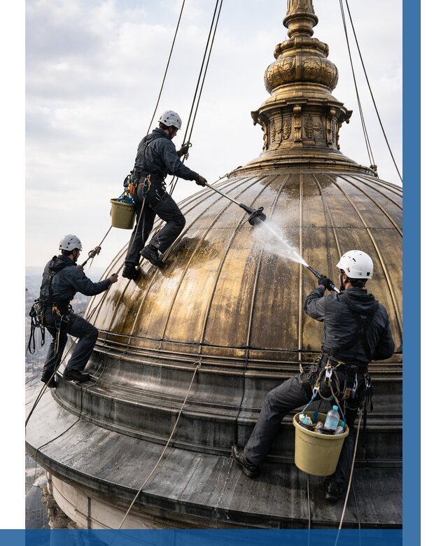 Мойка куполов и шпилей в Омске от 8295 р. - заказать | ВЫСОТНИК-Омс