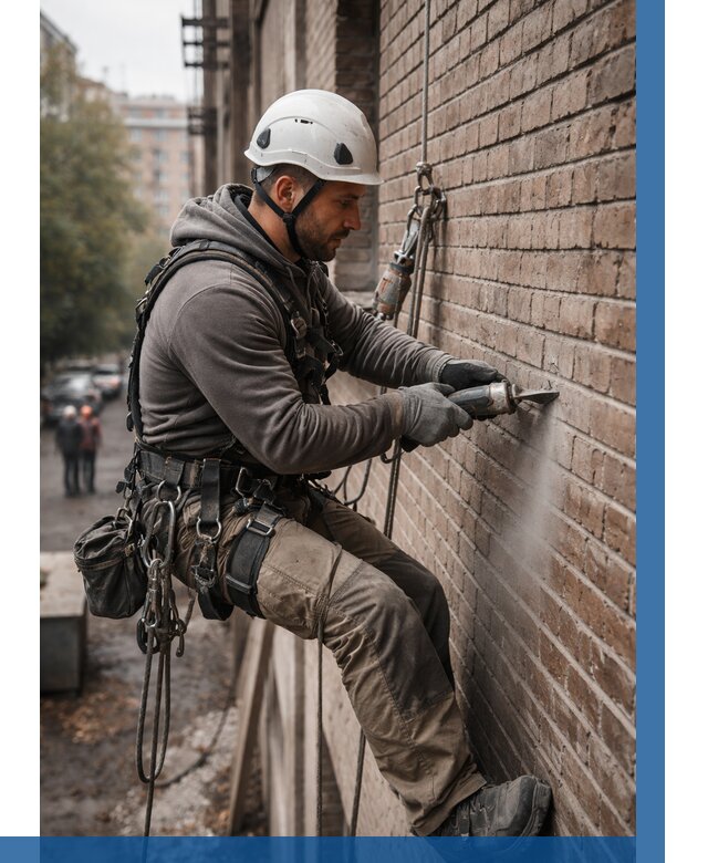 Расшивка кирпичных швов в Омске от 622 р. | ВЫСОТНИК-Омс