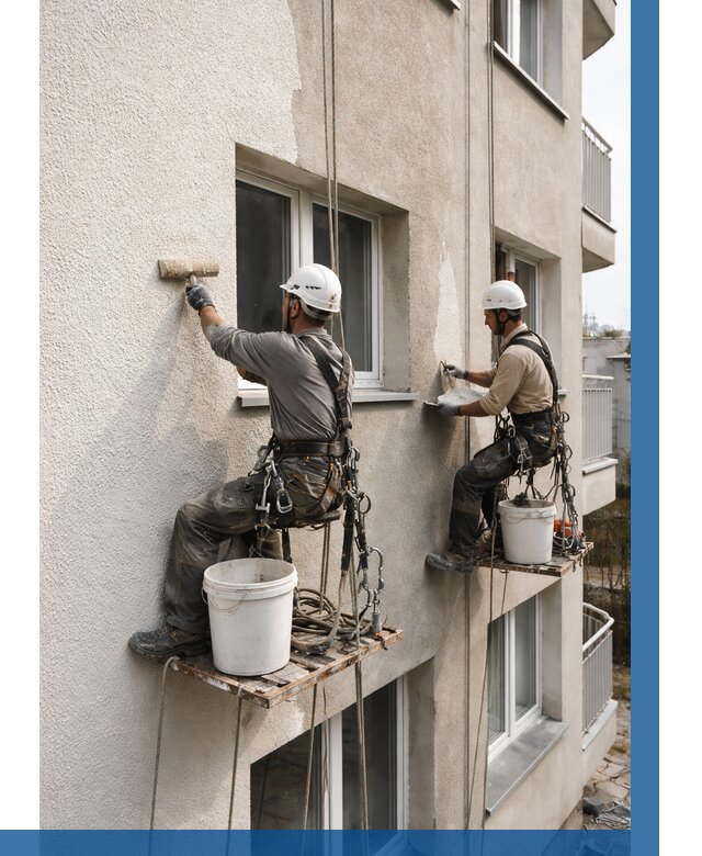 Нанесение короеда на фасад в Омске от 467 р. | ВЫСОТНИК-Омс