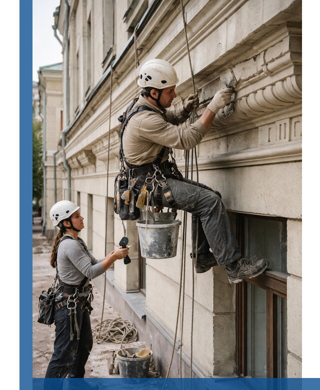Профессиональный ремонт карнизов и молдингов в Омске