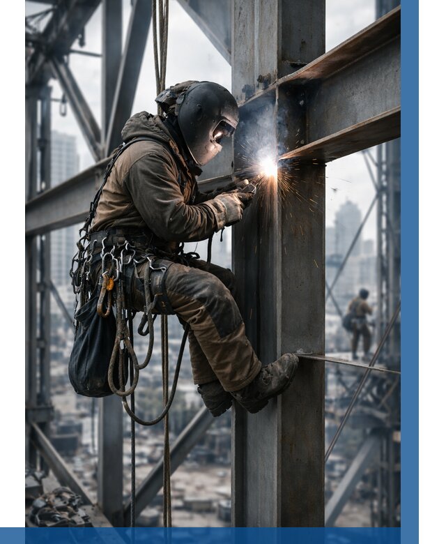 Высотные сварочные работы в Омске от 3629 р. | ВЫСОТНИК-Омс