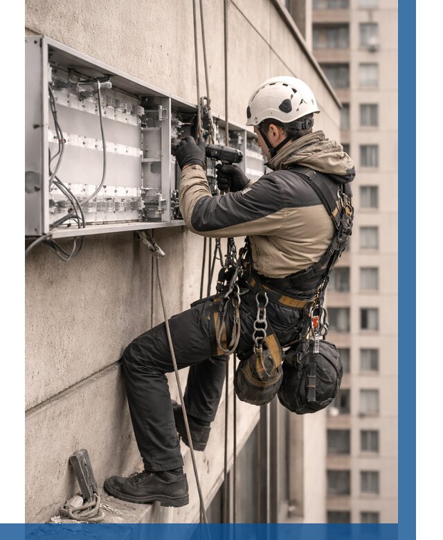 Ремонт вывески на высоте в Омске от 4666 р. | ВЫСОТНИК-Омс