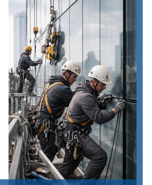 Структурное остекление фасадов в Омске от 9851 р. | ВЫСОТНИК-Омс