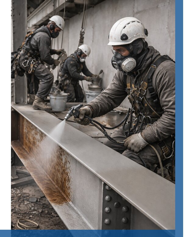 Антикоррозионная покраска металла в Омске от 726 р. | ВЫСОТНИК-Омс