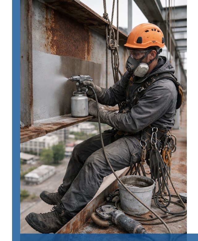 Антикоррозионная обработка металлоконструкций в Омске под ключ