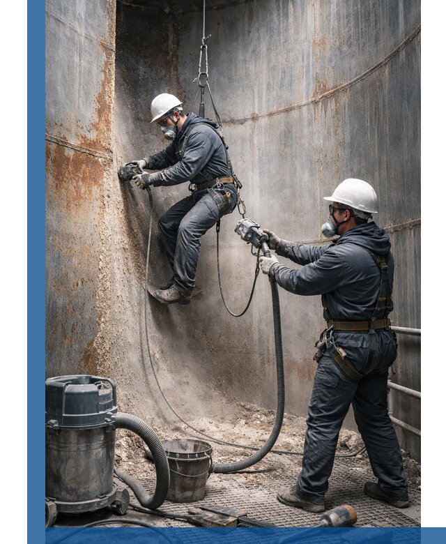 Зачистка силосов в Омске профессионально с выездом и гарантией