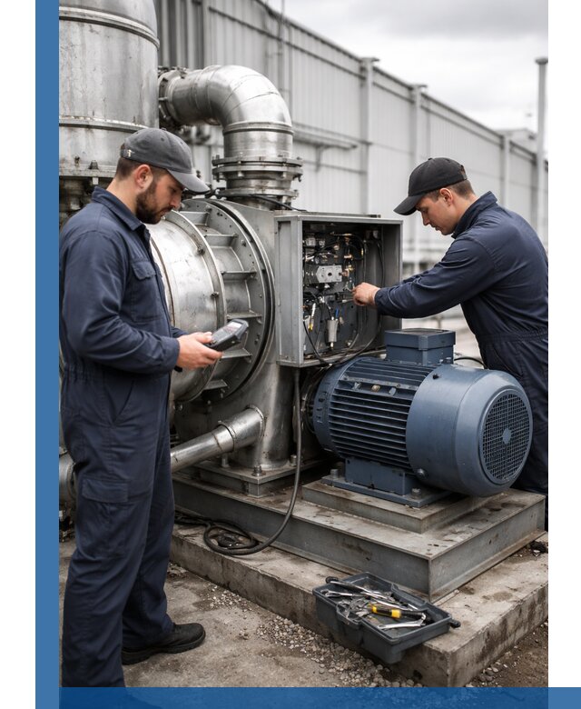 Техническое обслуживание промышленного оборудования в Омске