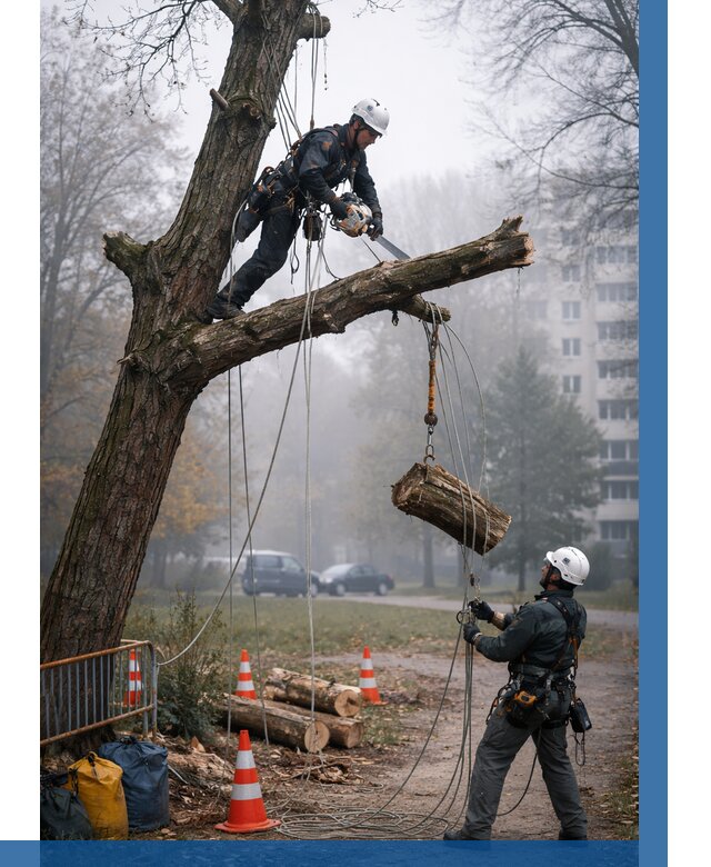 Удаление аварийных деревьев в Омске от 15554 р. | ВЫСОТНИК-Омс