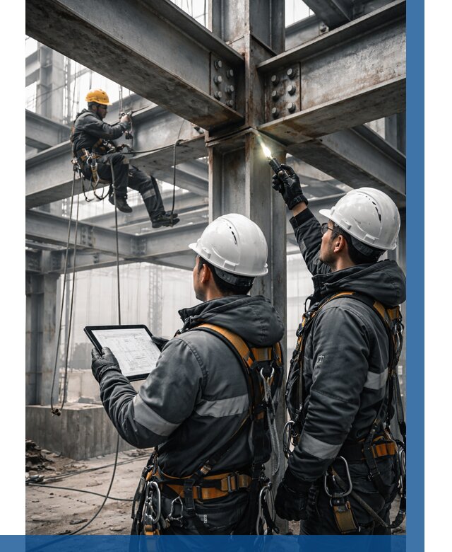 Обследование металлоконструкций в Омске от 5703 р. | ВЫСОТНИК-Омс